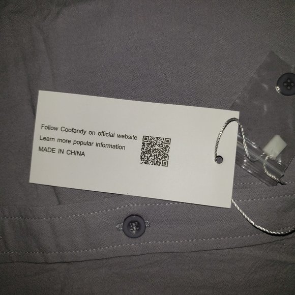 COOFANDY Men's Regular-Fit Short-Sleeve Cotton Linen Shirt Casual Button-Down - Picture 4 of 12